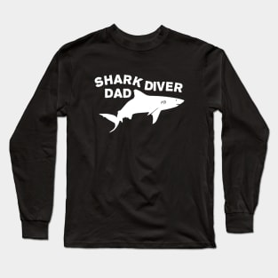 Shark diver dad Long Sleeve T-Shirt